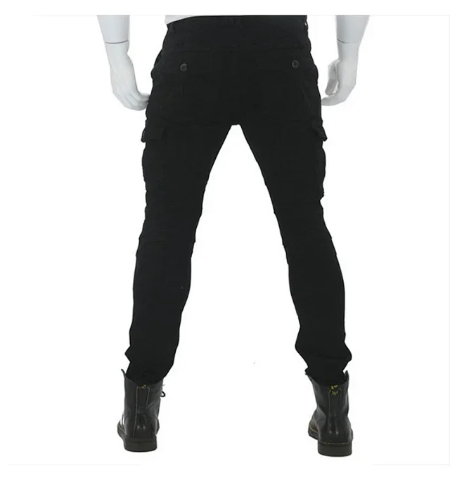 Men's Motorcycle Jeans Detail