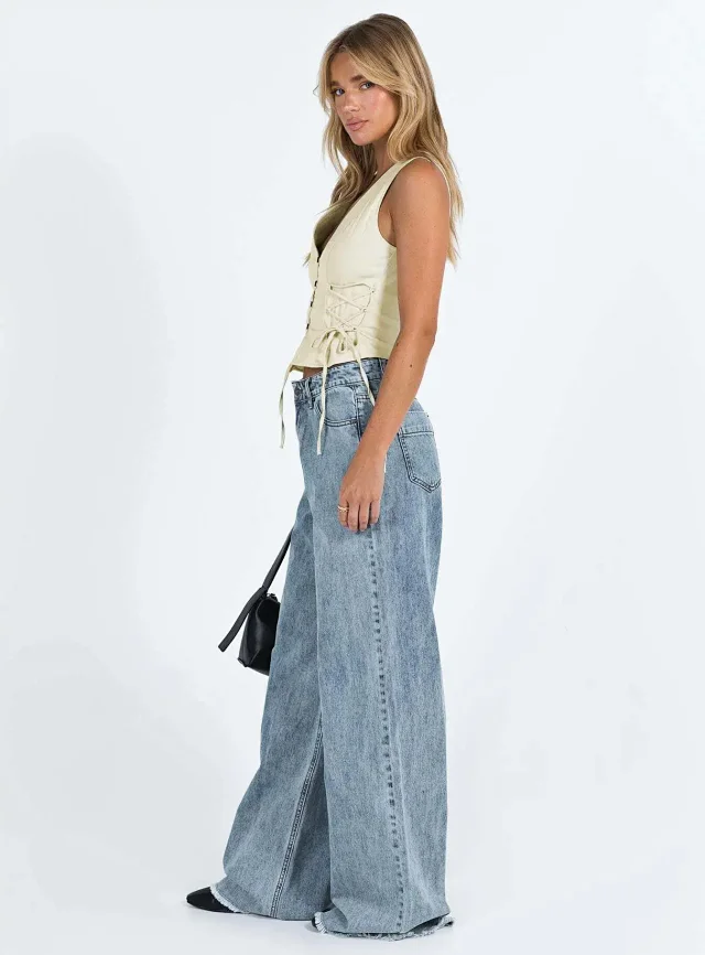 Loose Denim Jeans for Women (Euro & US Style) Detail