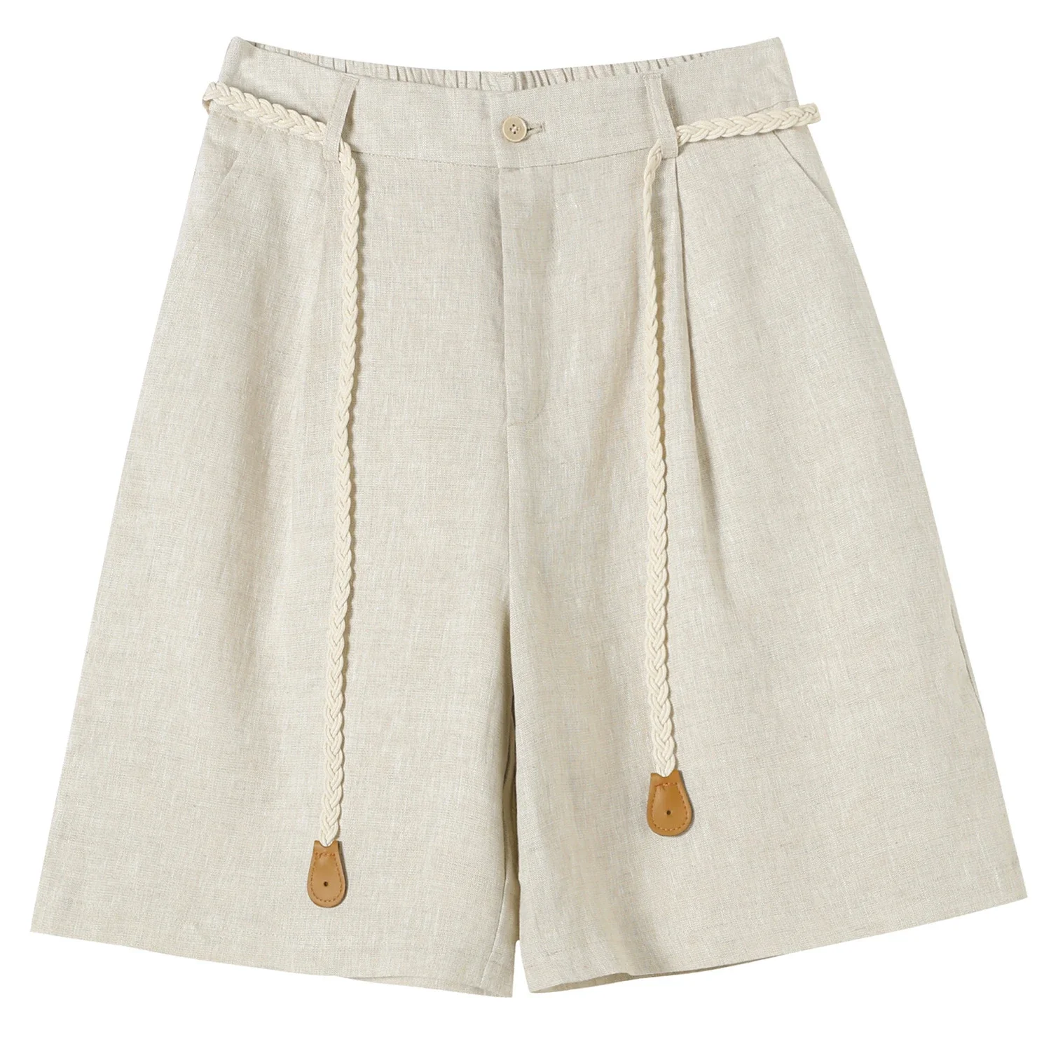 Lyocell Linen Shorts for Women