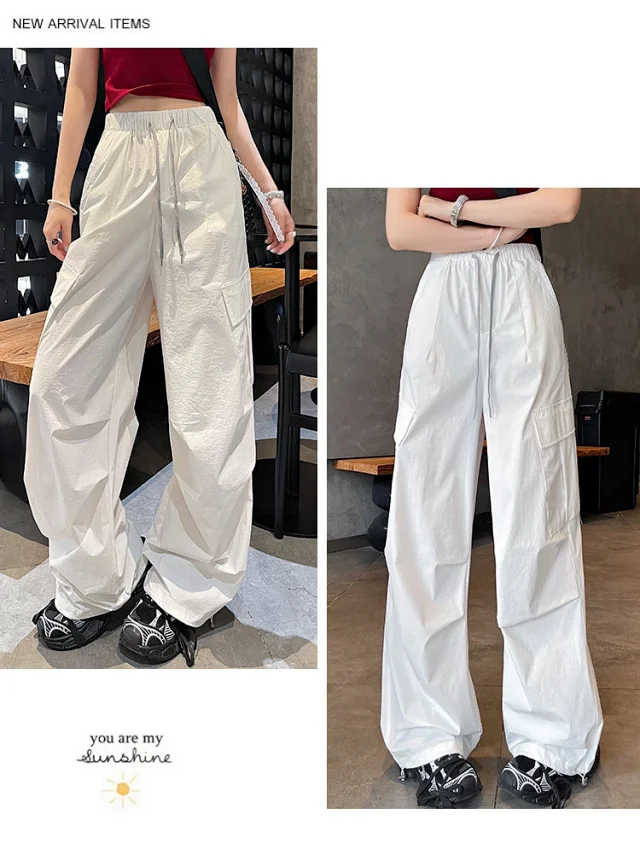 Women's 2025 Summer Quick-Dry Cargo Pants Detail