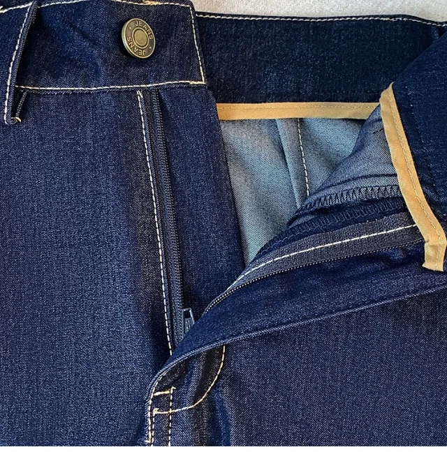 Denim Blue 2025 Tencel Denim Midi A-Line Skirt Detail