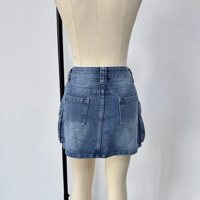 Spicy Girl Denim Skirt Detail