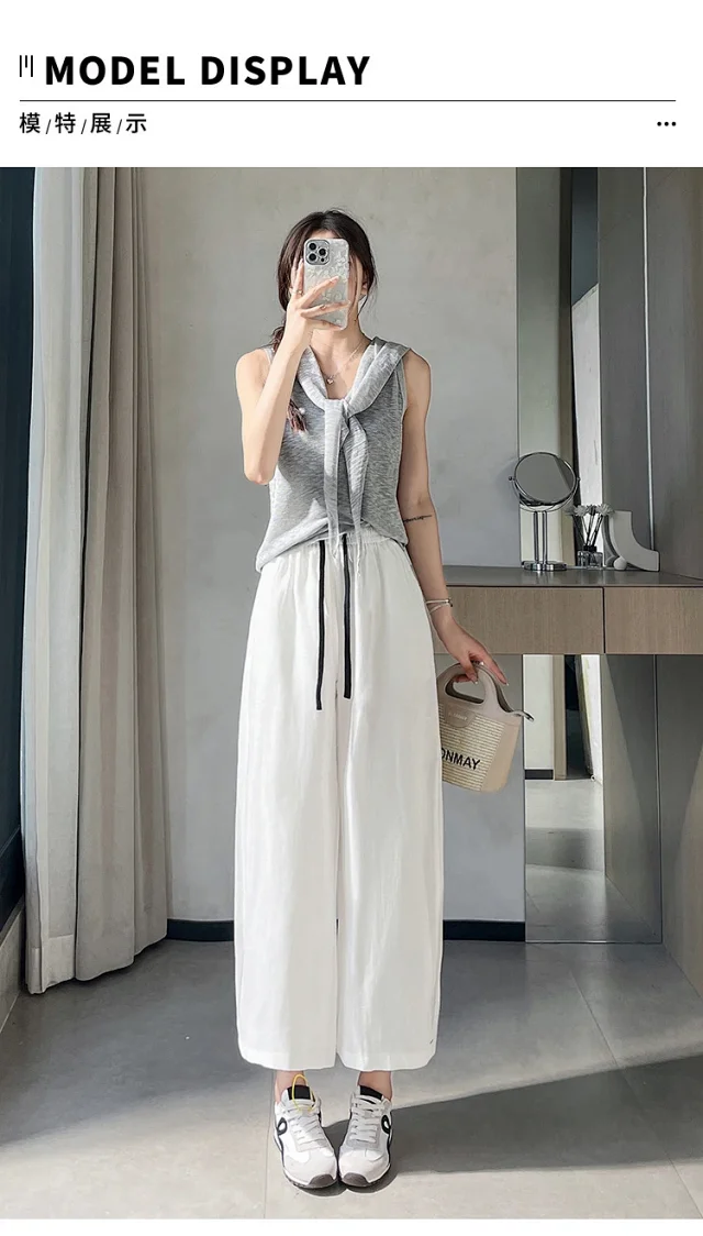 Women's Wide - leg Pants Detail