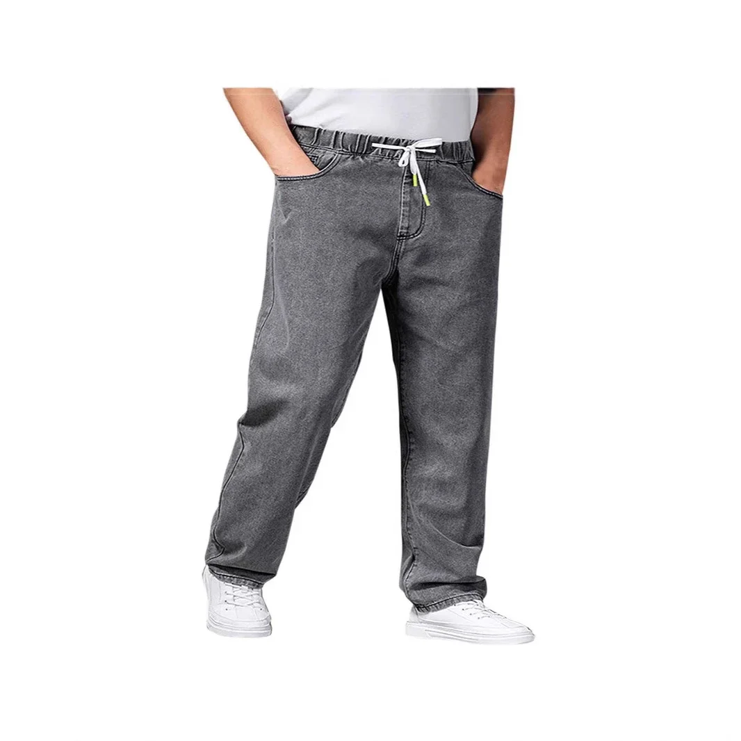 Autumn Men's Wide-Leg Jeans