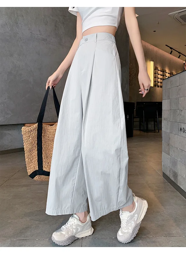 Vintage Tencel Cotton Wide-Leg Balloon Pants Detail