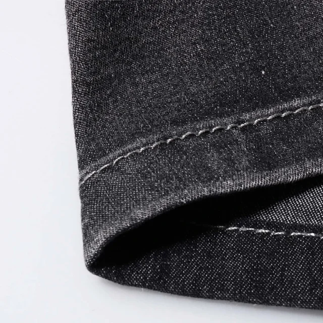 Vintage Mid-Rise Flare Jeans for Women Detail