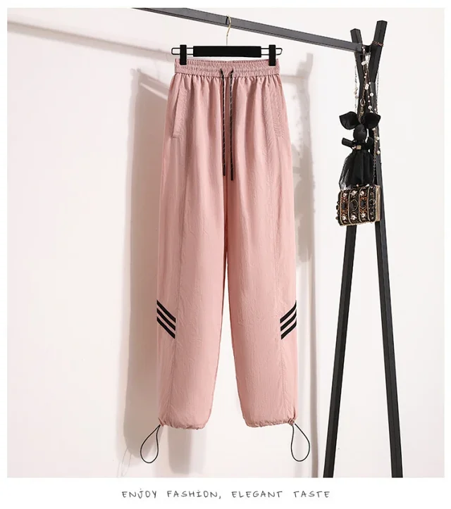 Women's 2025 Summer New High-waist Slimming Cargo Pants Detail