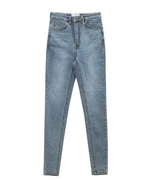 Eaby High-waist Stretch Skinny Jeans for Women Detail