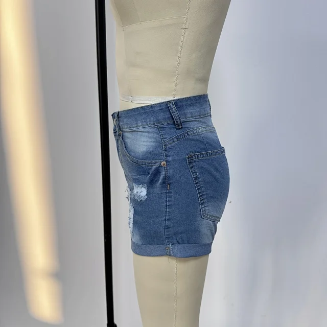 Women's Denim Shorts Summer New Style Detail