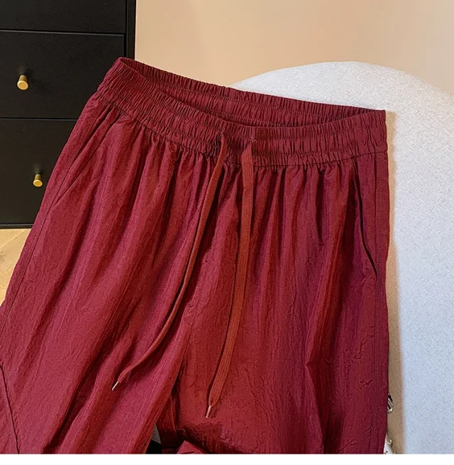 2025 Summer Women's Thin Casual Quick - Dry Pants Detail