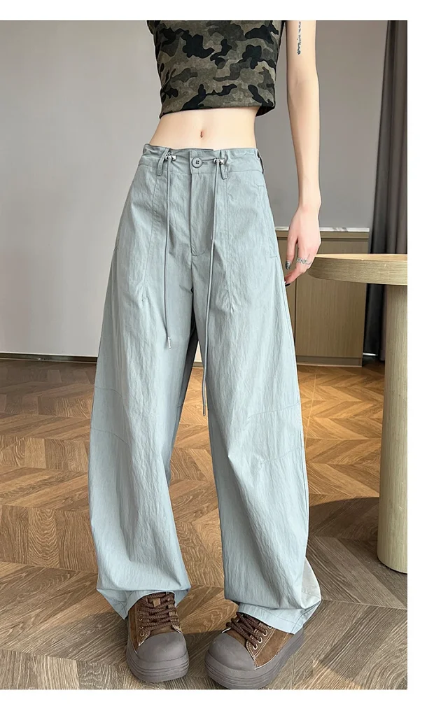 Women's 2025 SS Fast-Dry Parachute Pants Detail