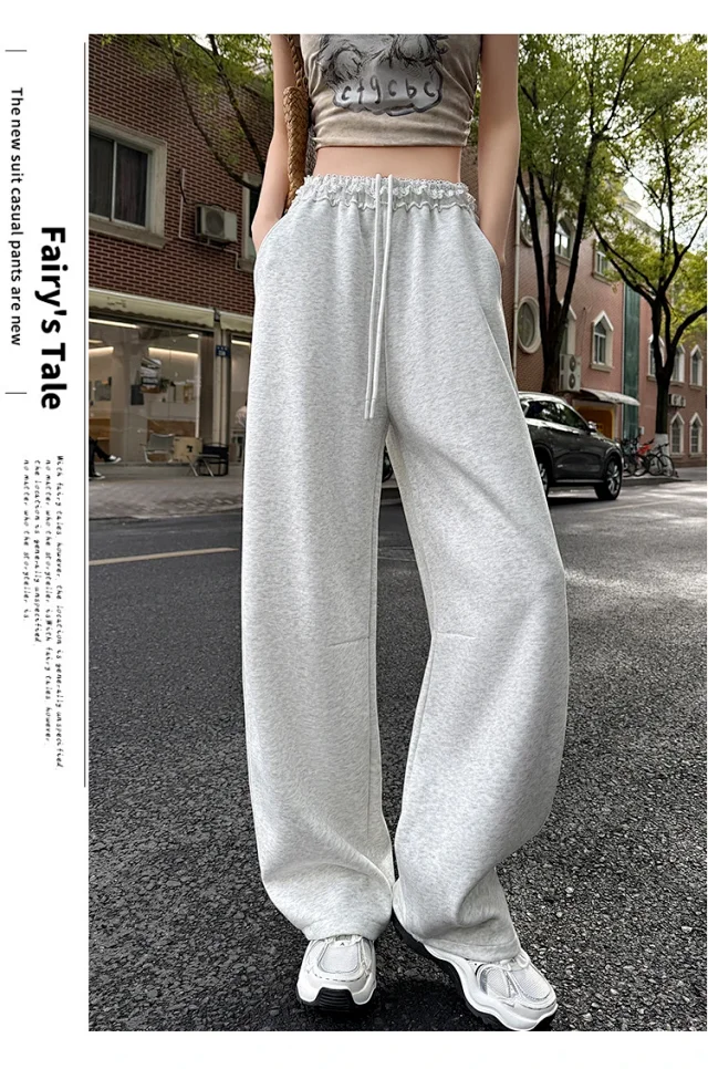 Banana Deconstructed Wide Legs Lace Pants Detail