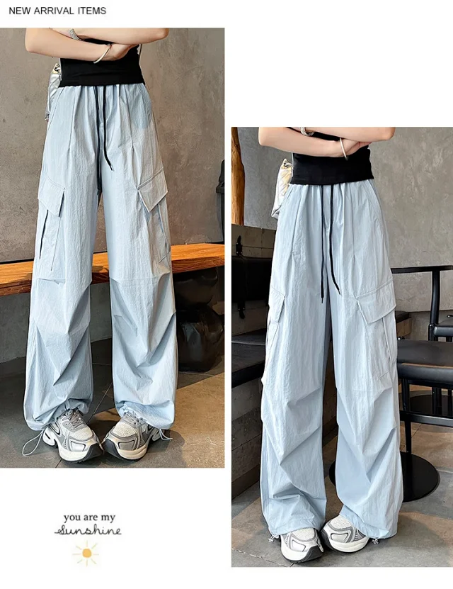 Women's 2025 Summer Quick-Dry Cargo Pants Detail