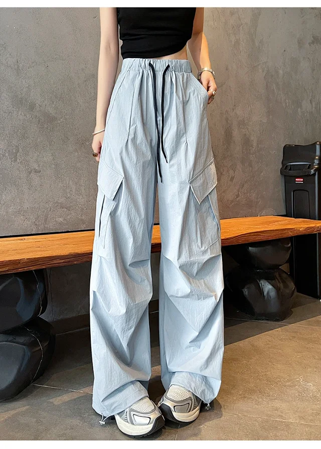 Women's 2025 Summer Quick-Dry Cargo Pants Detail