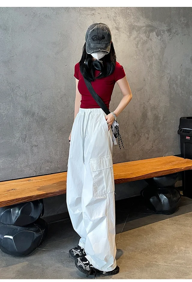 Women's 2025 Summer Quick-Dry Cargo Pants Detail