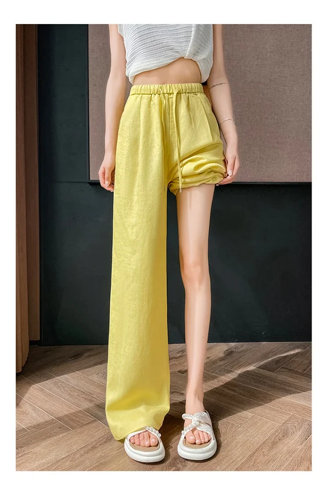Women's Summer WideLeg Pants Detail