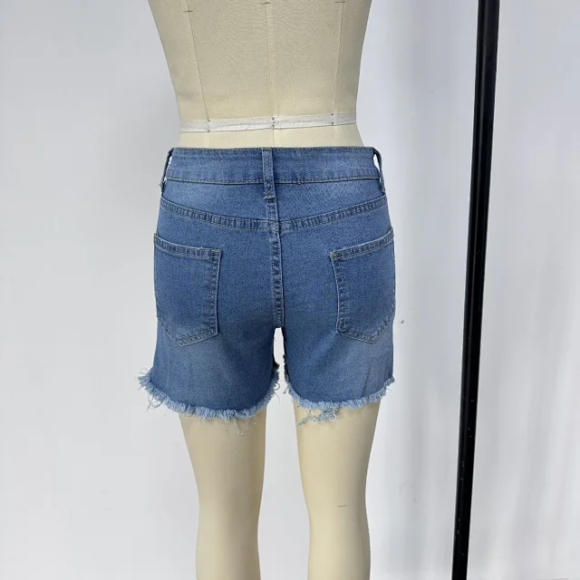 Amazon Euro - American Women's Denim Shorts Detail