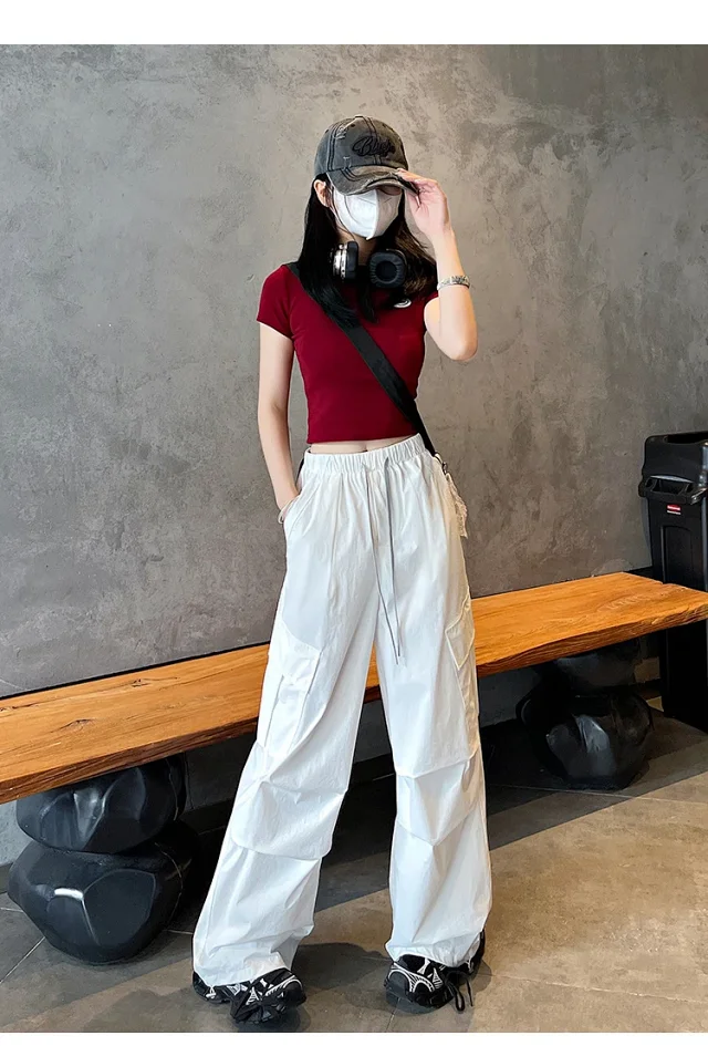 Women's 2025 Summer Quick-Dry Cargo Pants Detail