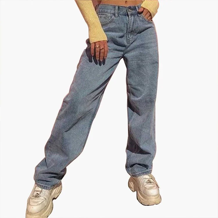 Vintage Wide-Leg Jeans for Women