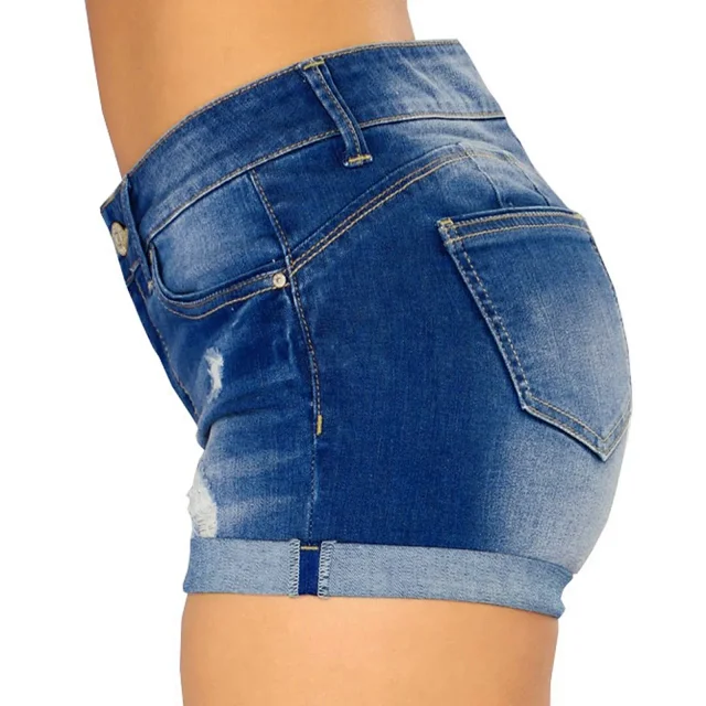 Women's Denim Shorts Summer New Style Detail