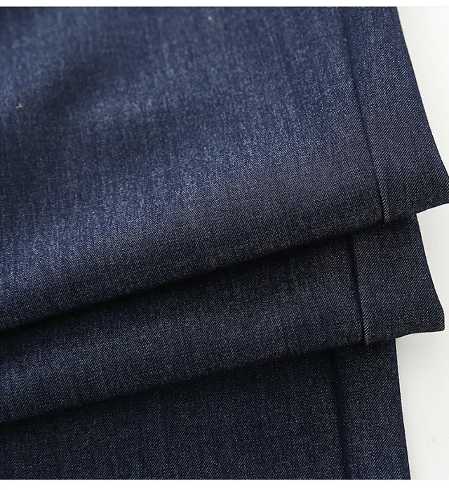 Women's High-Waist Ice Silk & Tencel Jeans 2025 Summer Detail