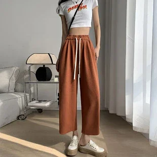 Women's High-Waist Ice Silk & Tencel Jeans 2025 Summer Detail