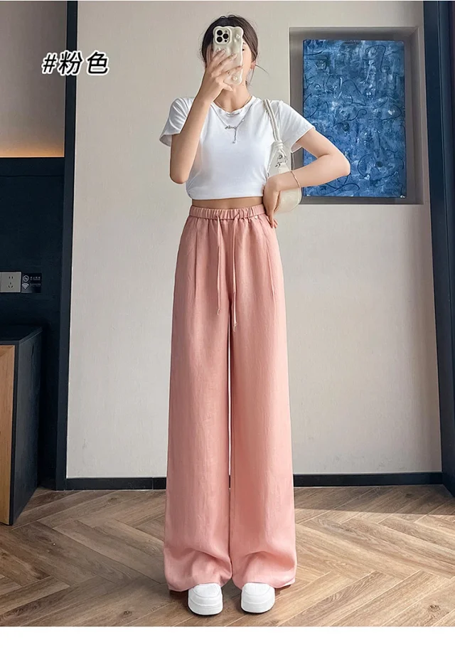 Women's Summer WideLeg Pants Detail