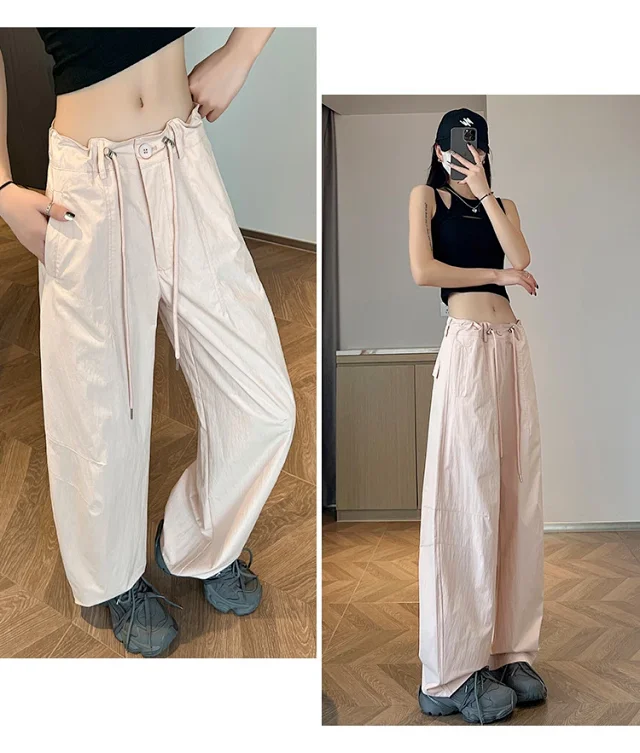 Women's 2025 SS Fast-Dry Parachute Pants Detail