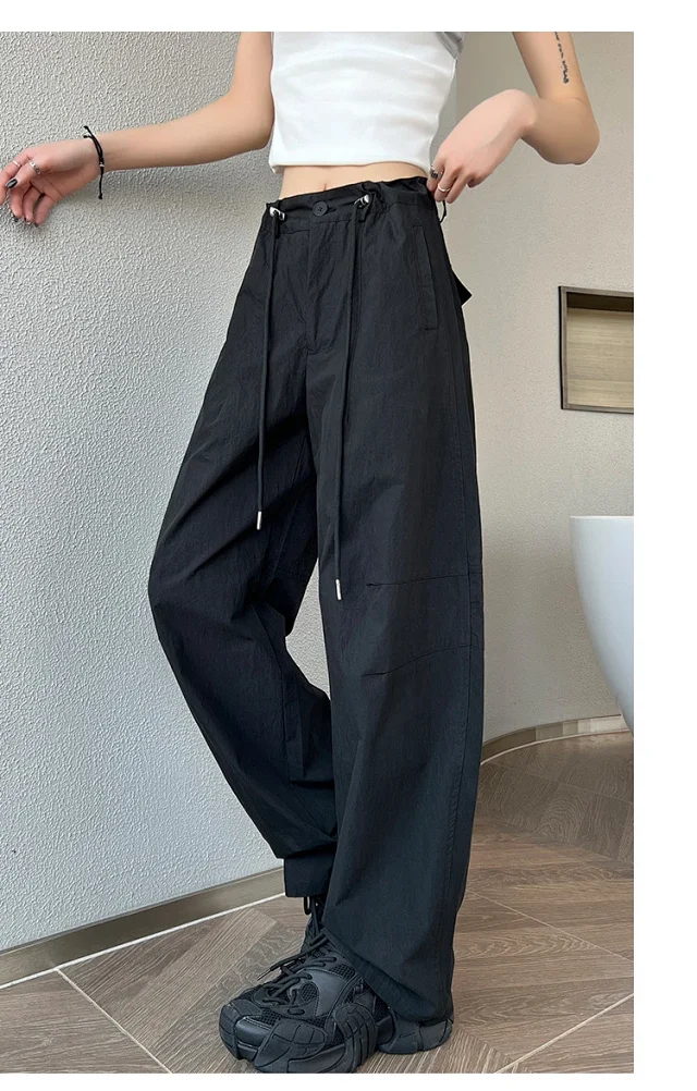 Women's 2025 SS Fast-Dry Parachute Pants Detail