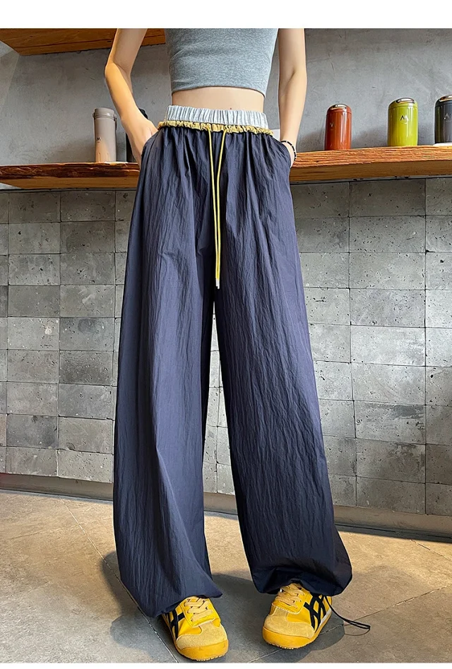 Women's Summer Outdoor Parachute Pants Detail