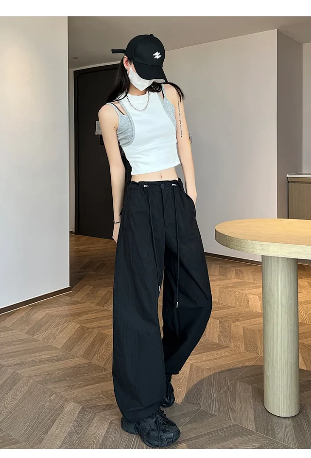 Women's 2025 SS Fast-Dry Parachute Pants Detail