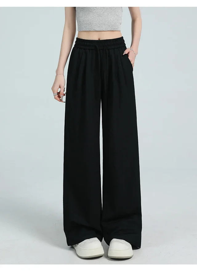Lazy Style Ice Silk Sunscreen Yamamoto Pants Detail