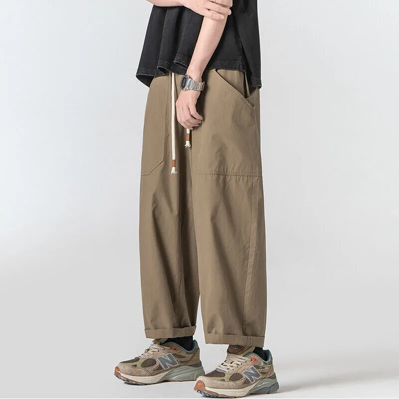 Japanese Retro Men's Cargo Pants