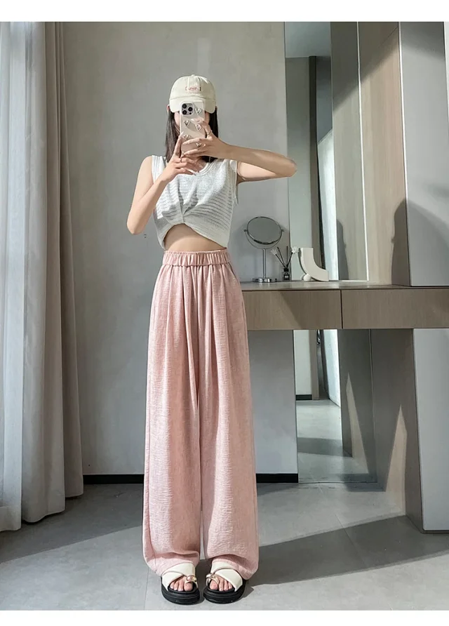 Women's 2025 Summer Linen-cotton Yamamoto Pants Detail