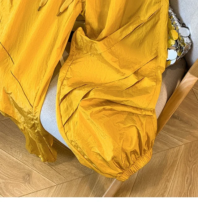 2025 Summer Women's Thin Casual Quick - Dry Pants Detail