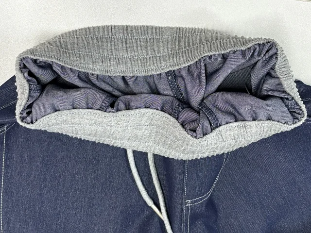 Tencel Denim Straight Leg Pants 2025 Detail