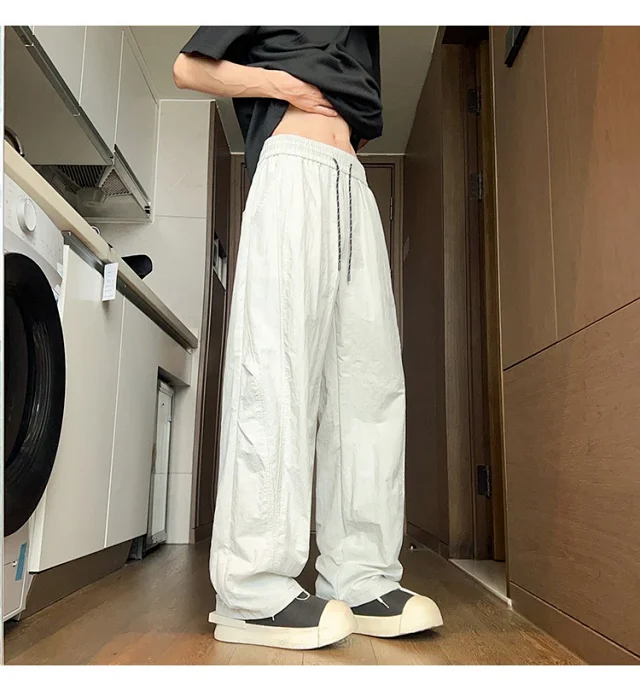 Men's Laser - Holed Quick - Dry Ice Silk Pants Detail