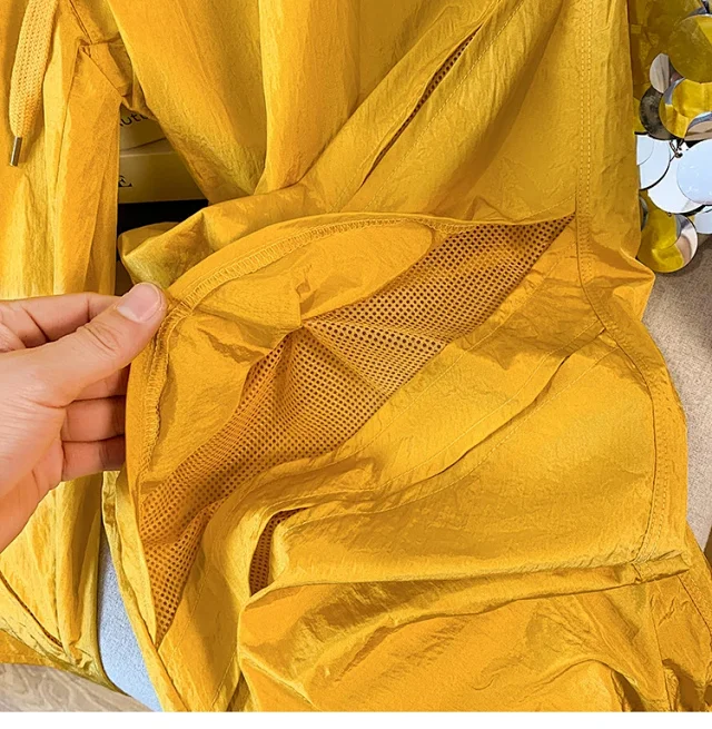 2025 Summer Women's Thin Casual Quick - Dry Pants Detail