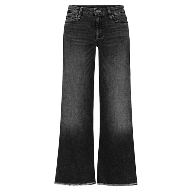 Retro Loose Cat's Whisker Denim 9/10 Pants Detail