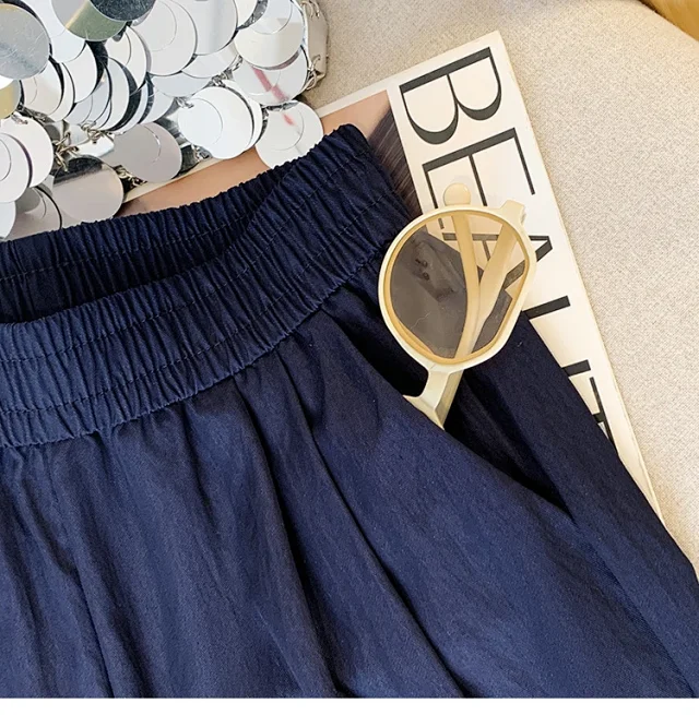 2025 Summer Tencel Denim Wide-Leg Pants Detail