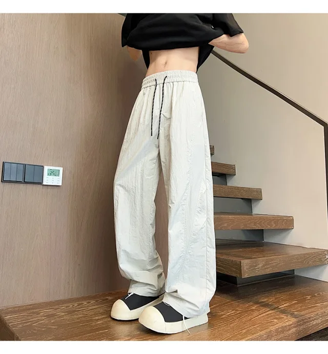 Men's Laser - Holed Quick - Dry Ice Silk Pants Detail