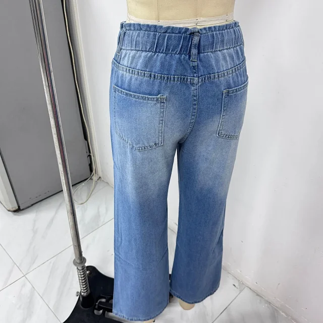 2025 Amazon Women's Wide - Leg Y2K Jeans Detail