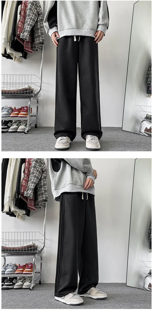 Oversize Men's Winter Sweatpants Detail