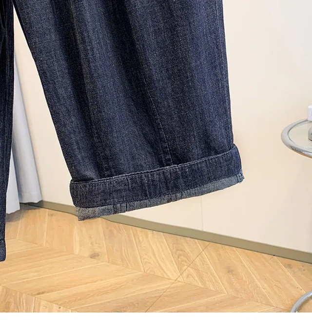 Loose Linen Granny Pants for Summer Detail