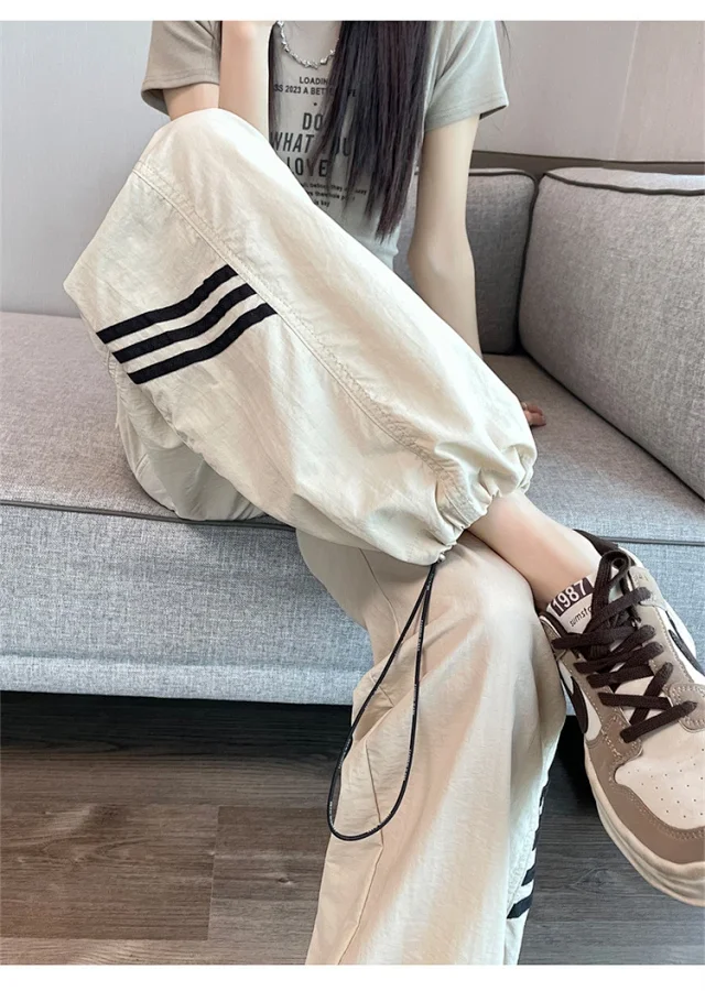 American Ice Silk Quick-Dry Cargo Pants Detail