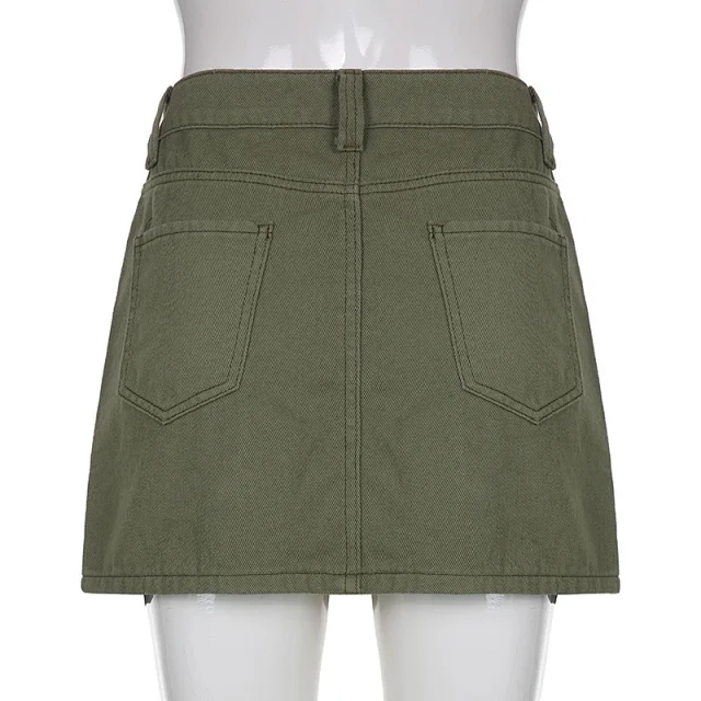Ins Street Low - Rise Pencil Skirt for Women Detail