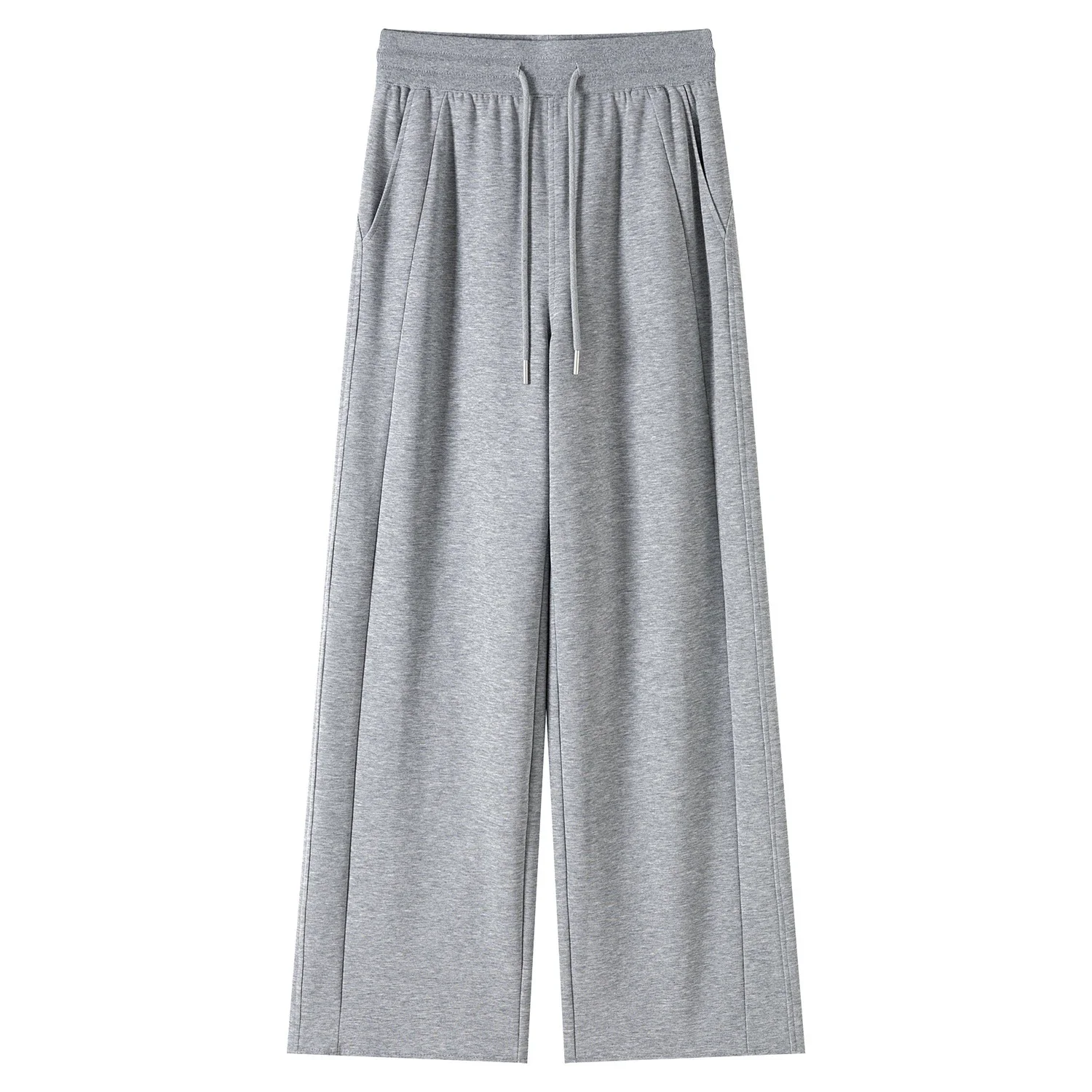Women's Ice Silk Wide-Leg Trousers for Summer