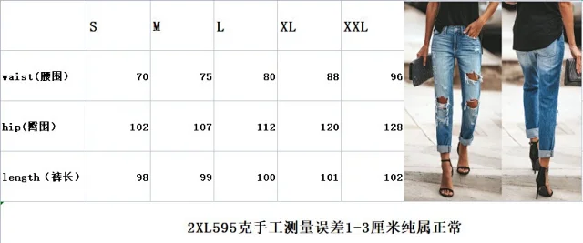 Fashion Retro Slim Jeans for Women Detail
