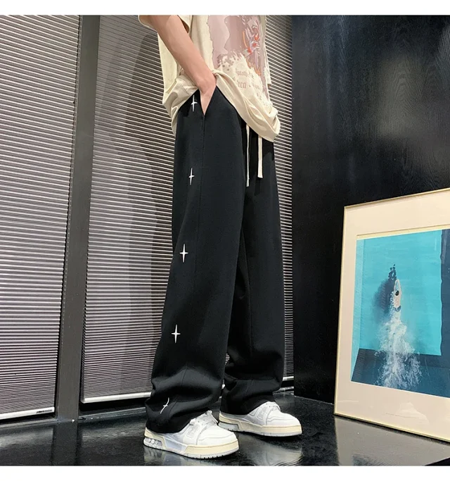 Men's Oversize Sweatpants - Autumn/Winter New Detail