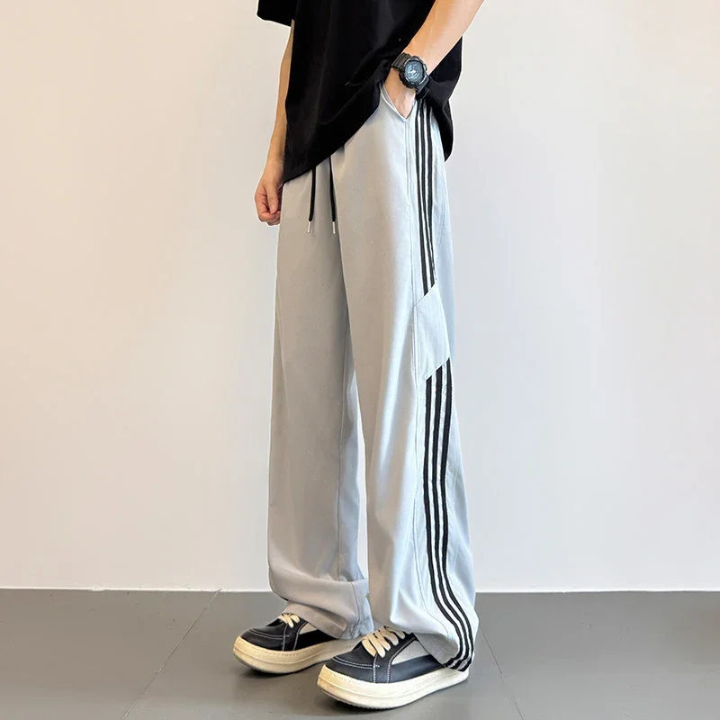 Men's 2025 Summer Straight Casual Pants